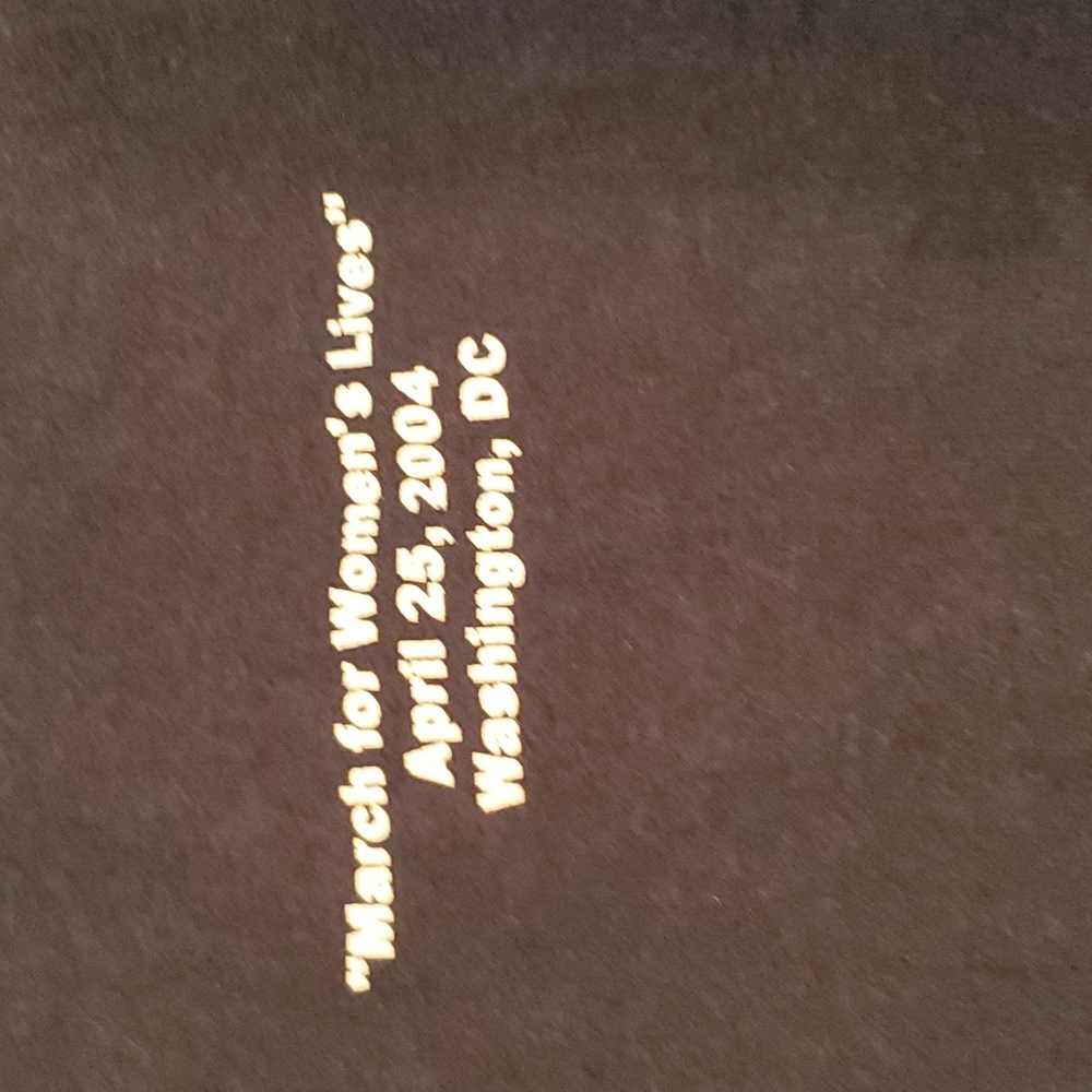 💥50% sale💥Keep Abortion Legal march tee 2004 szL #b48 - Picture 4 of 7
